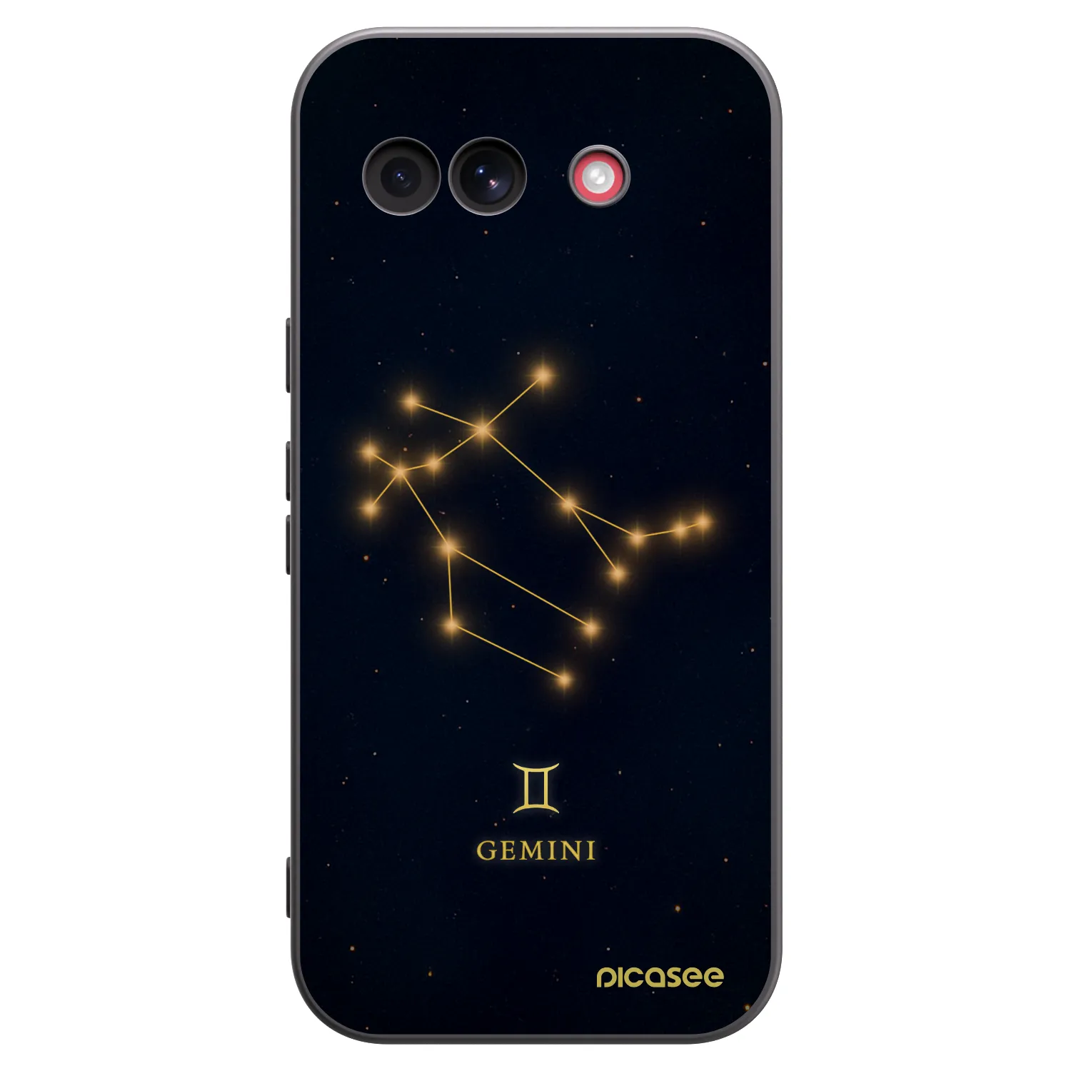 Picasee silikónový čierny obal pre Google Pixel 10a - GEMINI