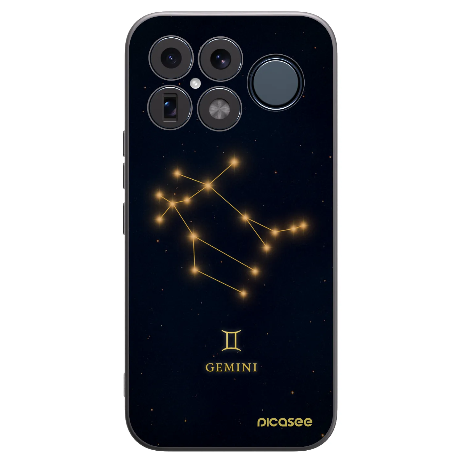 Picasee silikónový čierny obal pre Xiaomi Poco F8 Ultra - GEMINI