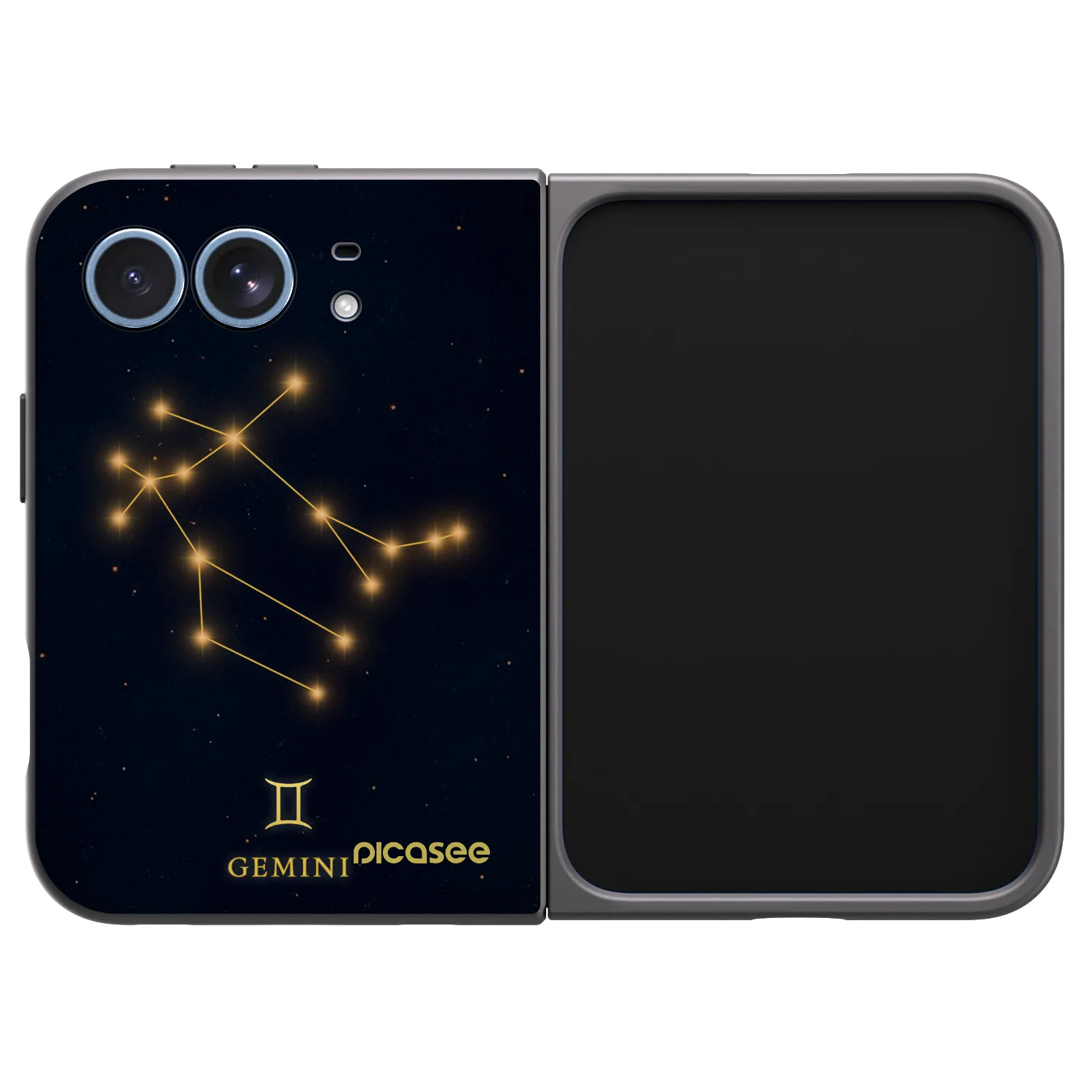 Picasee silikónový čierny obal pre Apple iPhone Ultra - GEMINI