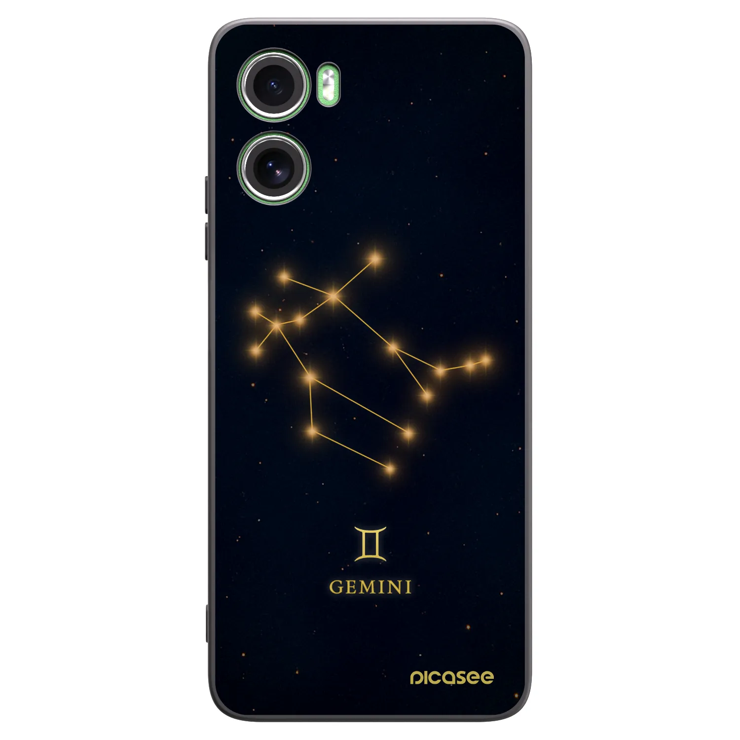 Picasee silikónový čierny obal pre Motorola Moto G06 - GEMINI