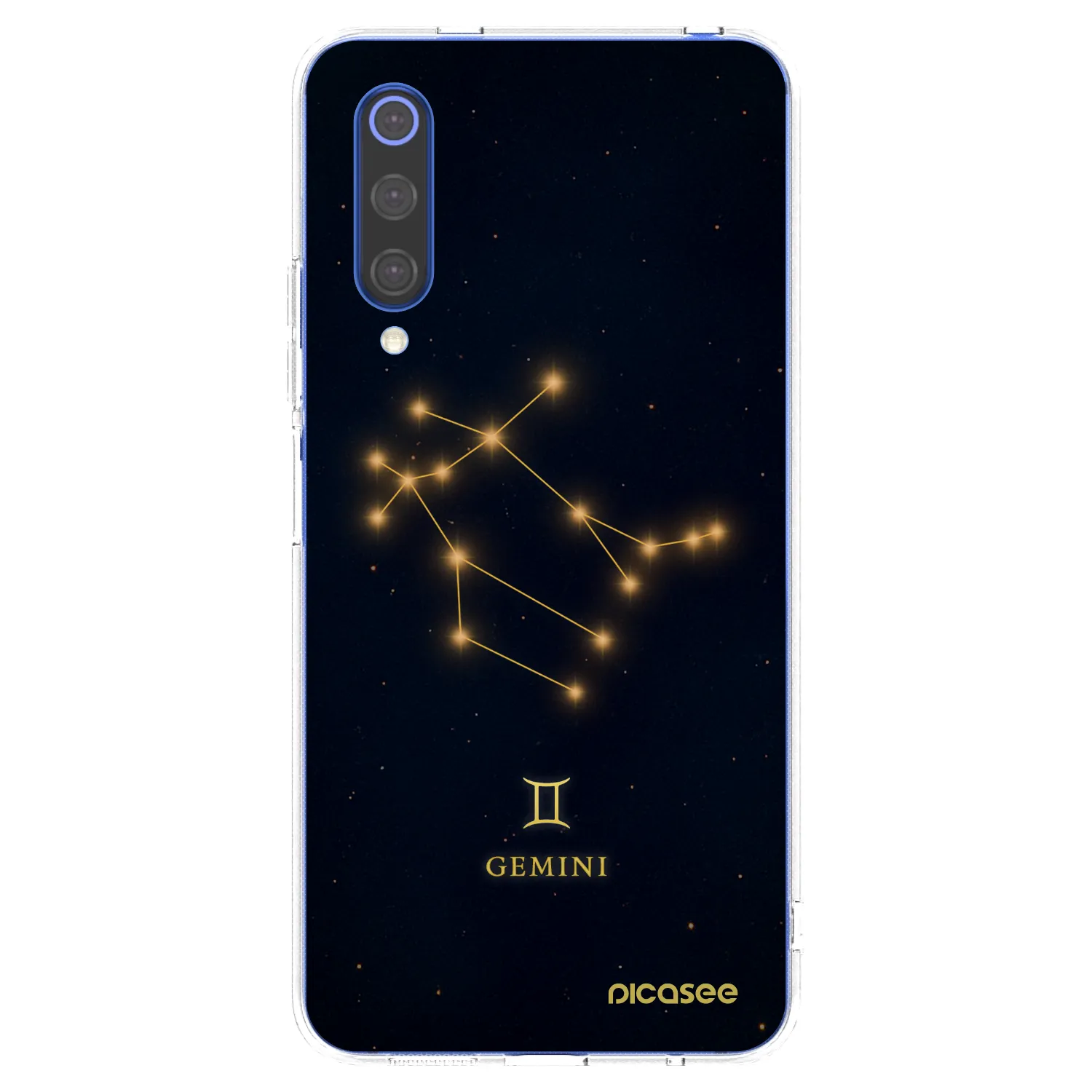 Picasee silikónový prehľadný obal pre Xiaomi Mi 9 SE - GEMINI