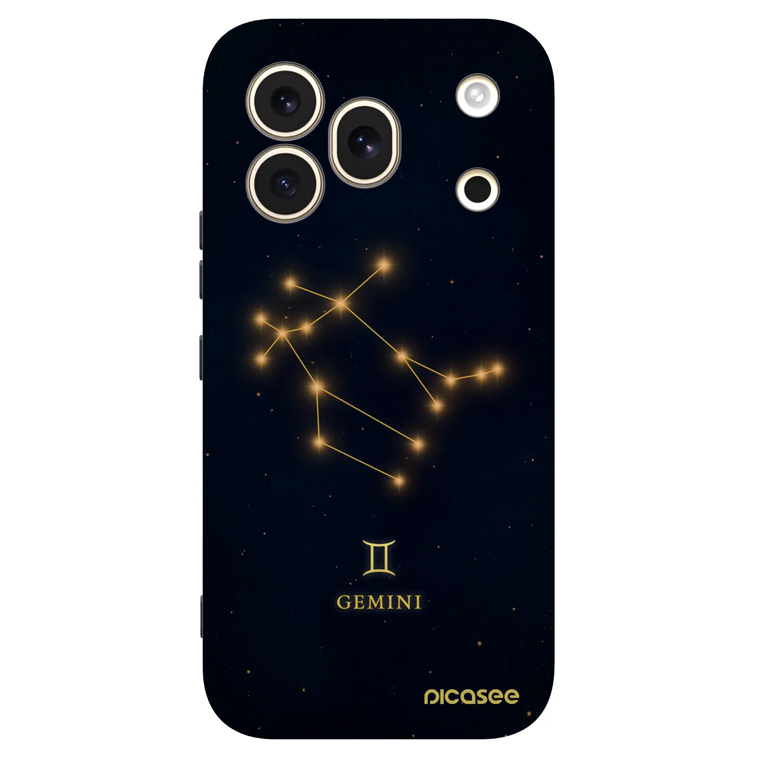 Picasee silikónový čierny obal pre Honor 600 Pro - GEMINI