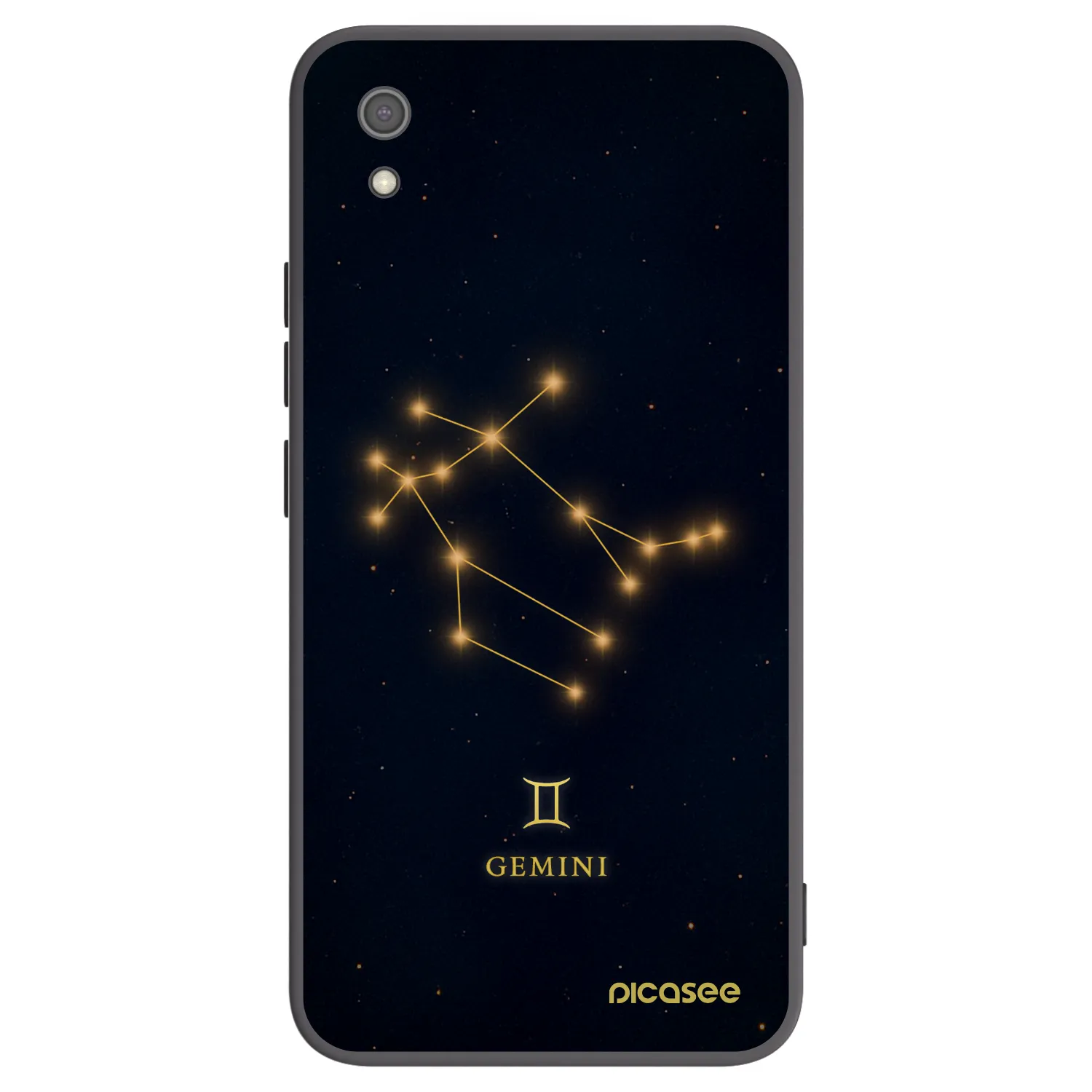 Picasee silikónový čierny obal pre Xiaomi Redmi 7A - GEMINI