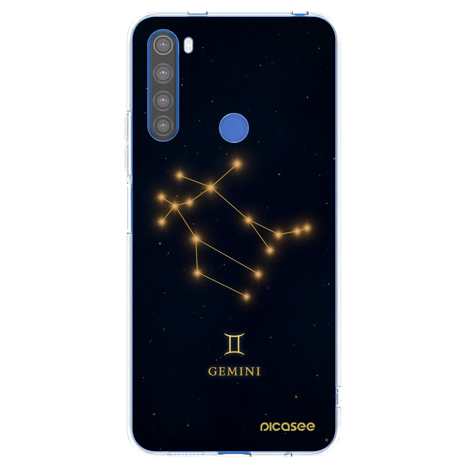 Silikónový prehľadný obal pre Xiaomi Redmi Note 8T - GEMINI