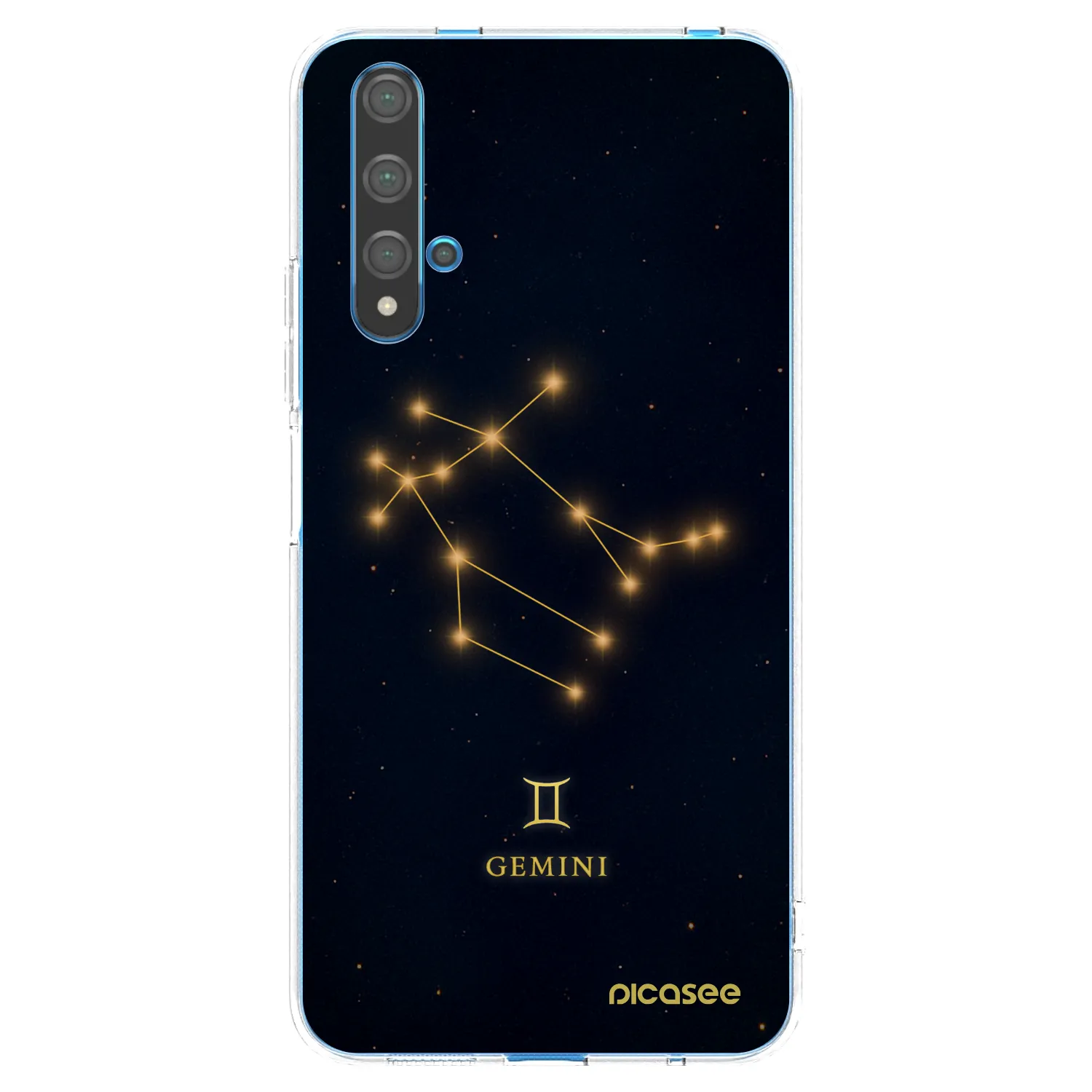 Picasee silikónový prehľadný obal pre Huawei Nova 5T - GEMINI