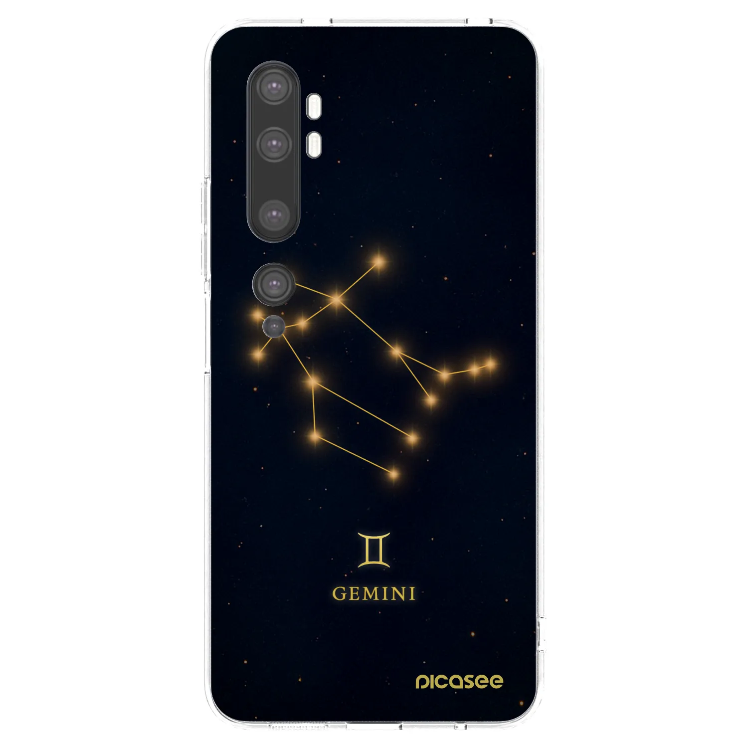 Silikónový prehľadný obal pre Xiaomi Mi Note 10 (Pro) - GEMINI