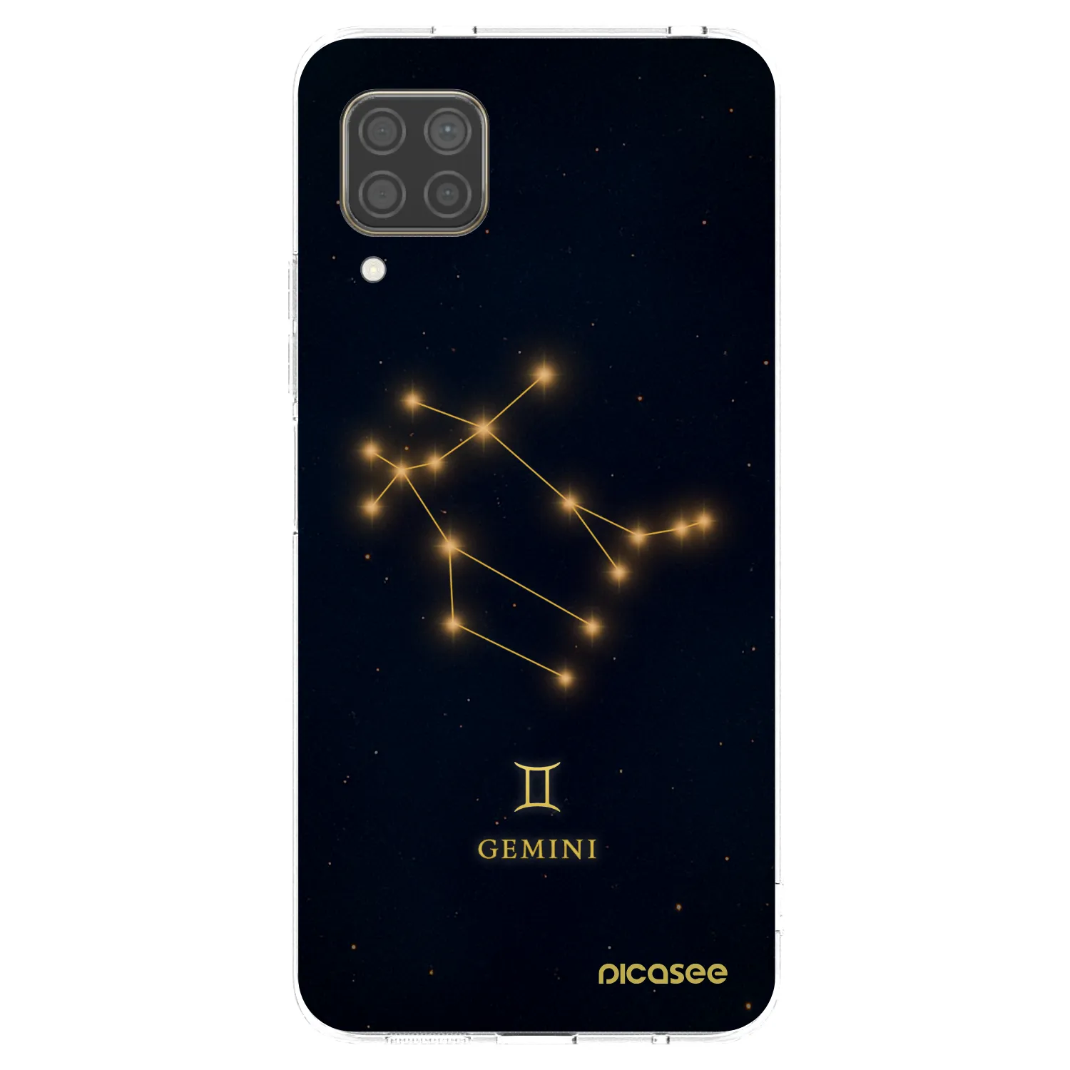 Picasee silikónový prehľadný obal pre Huawei P40 Lite - GEMINI