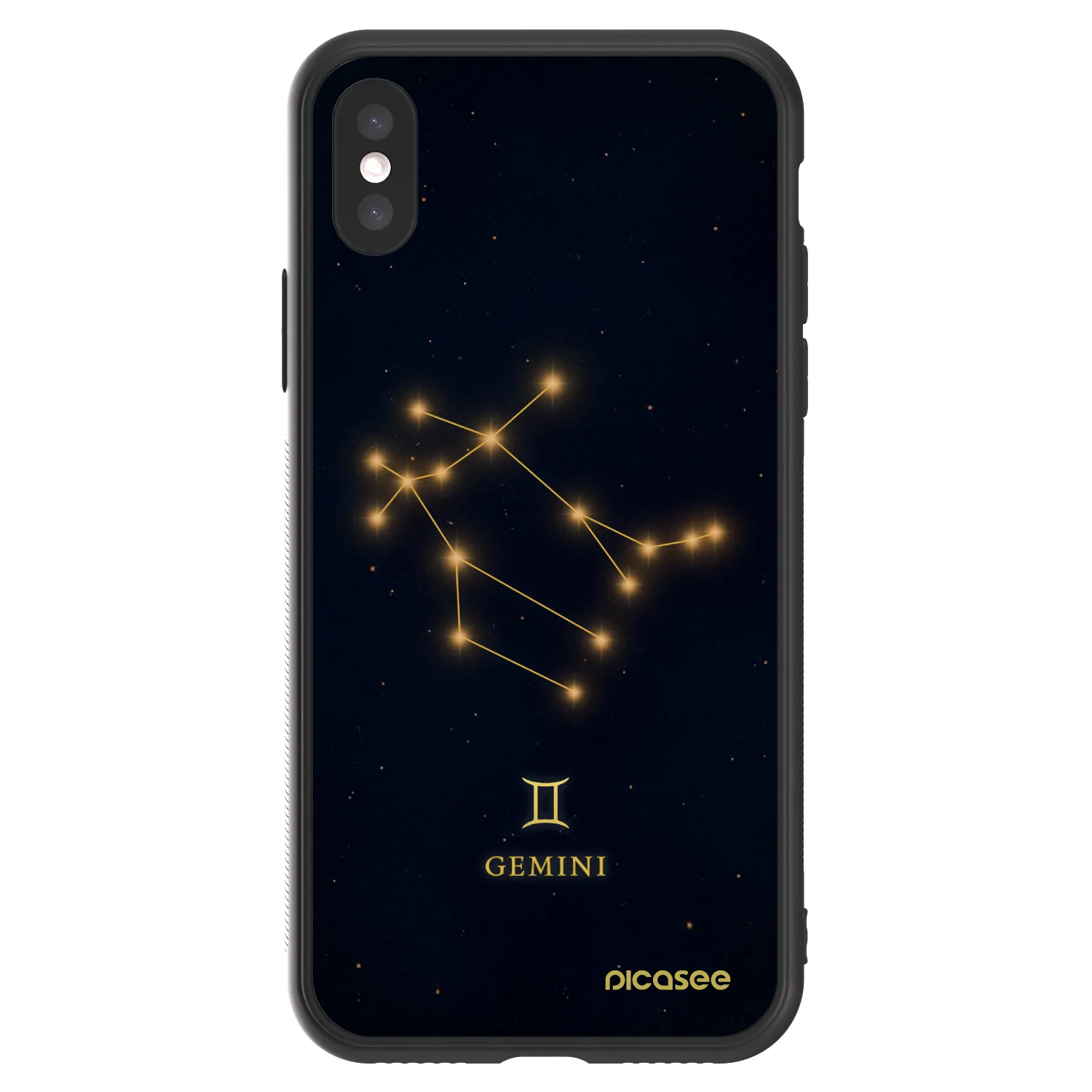 Picasee ULTIMATE CASE pro Apple iPhone X/XS - GEMINI