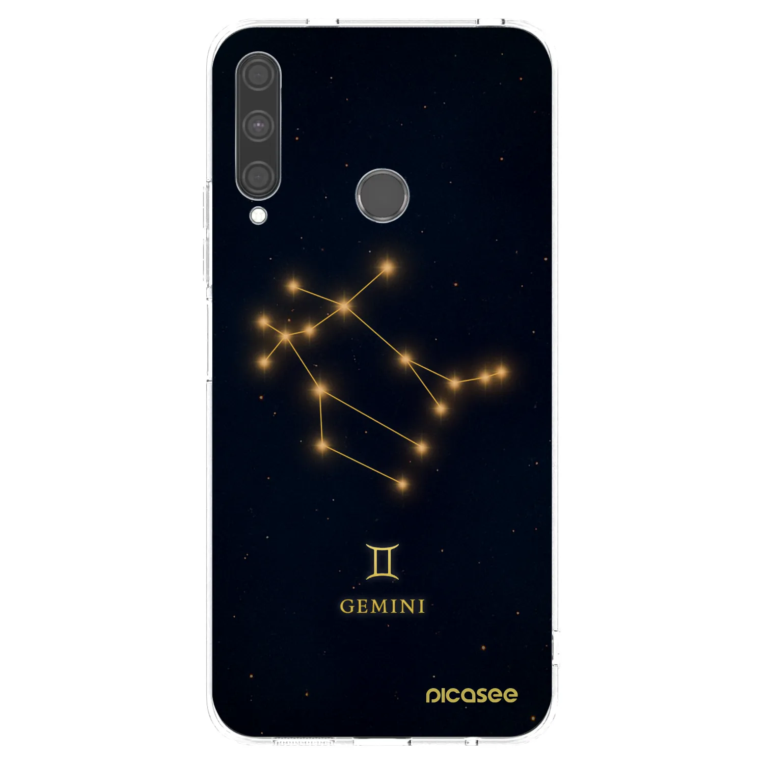 Picasee silikónový prehľadný obal pre Huawei P40 Lite E - GEMINI