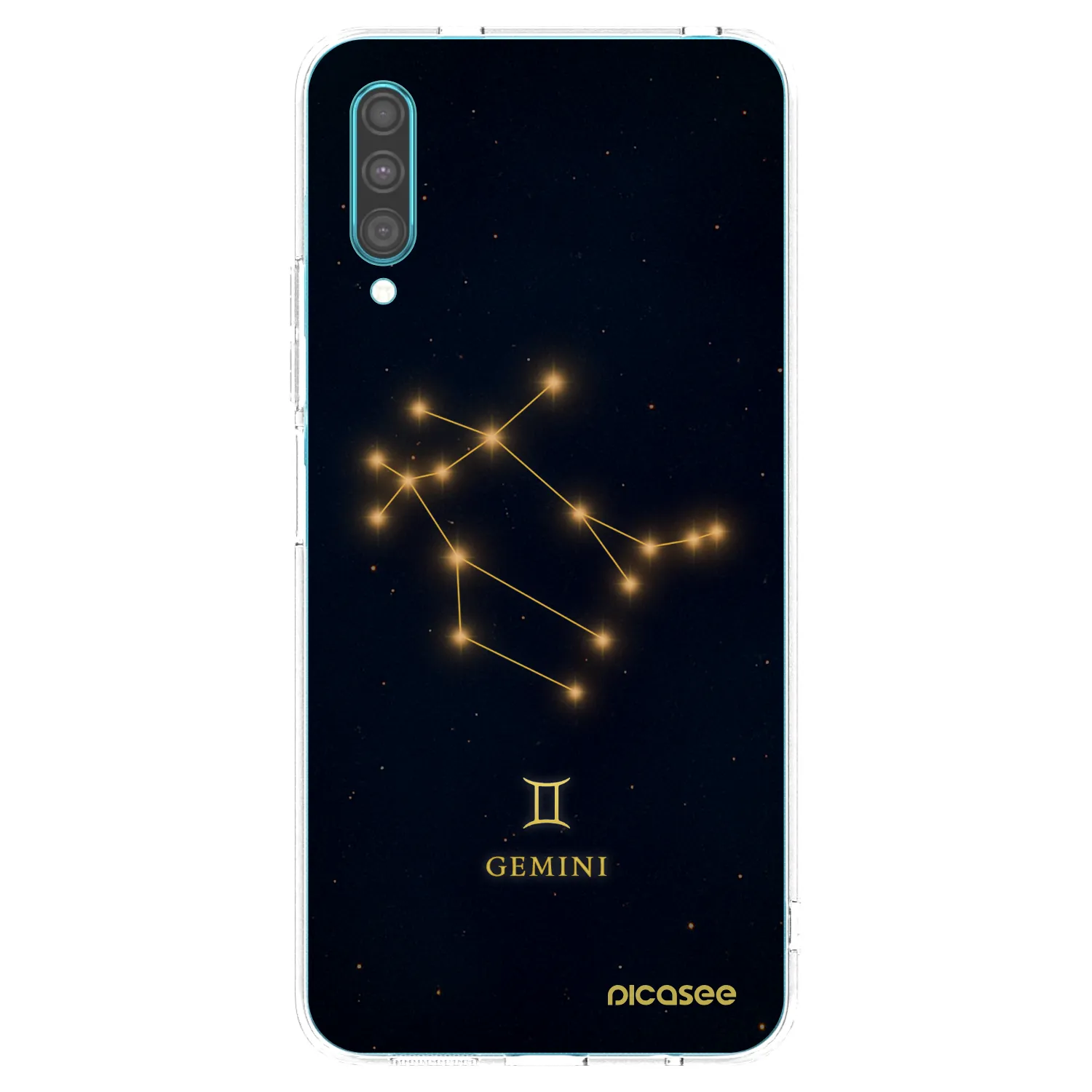 Picasee silikónový prehľadný obal pre Samsung Galaxy A30s A307F - GEMINI