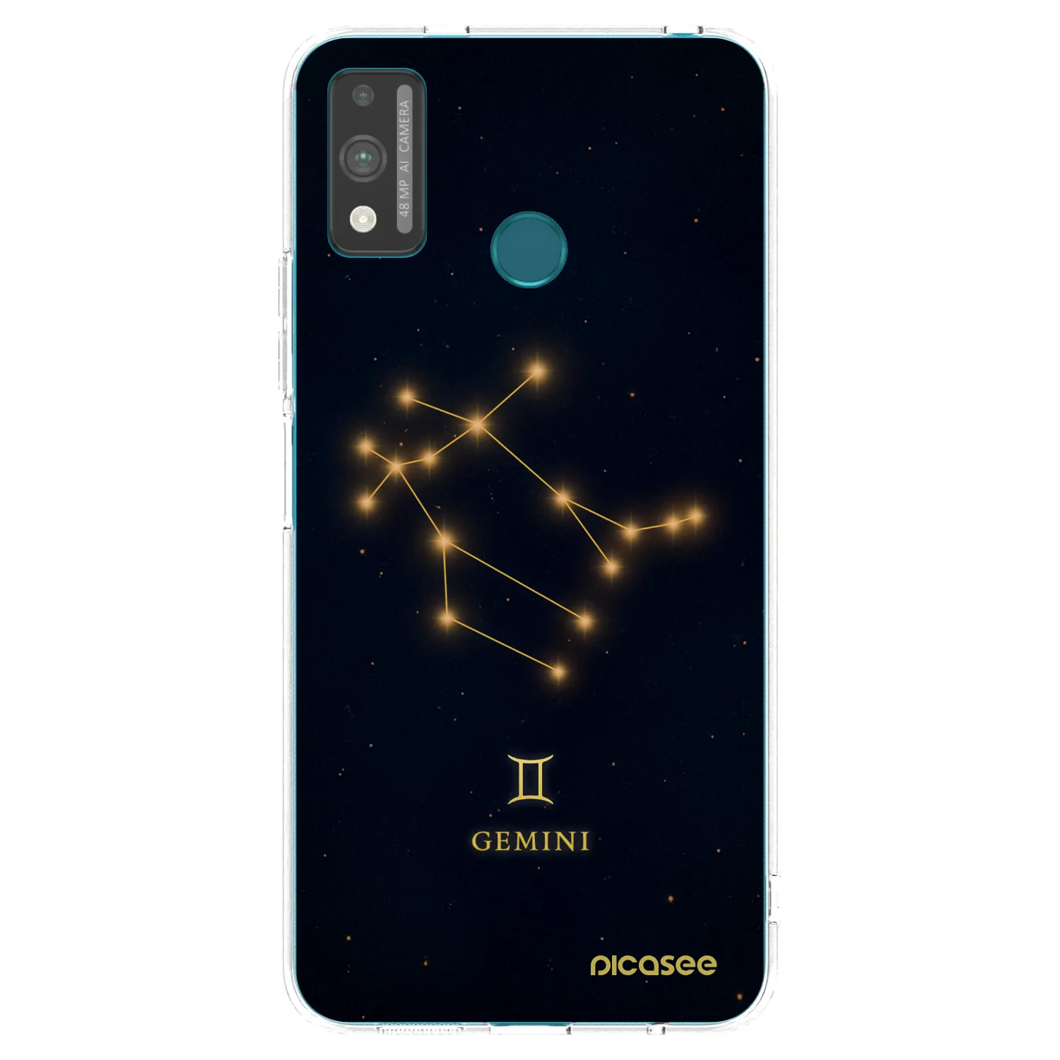 Picasee silikónový prehľadný obal pre Honor 9X Lite - GEMINI