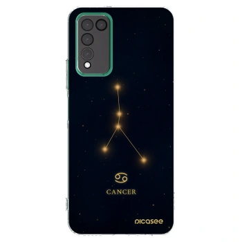 Picasee silikónový prehľadný obal pre Honor 10X Lite - CANCER