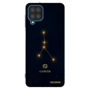 Picasee silikónový prehľadný obal pre Samsung Galaxy A12 A125F - CANCER