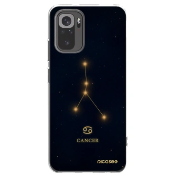 Picasee silikónový prehľadný obal pre Xiaomi Redmi Note 10 - CANCER