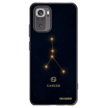 Picasee silikónový čierny obal pre Xiaomi Redmi Note 10 - CANCER