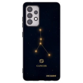 Picasee silikónový čierny obal pre Samsung Galaxy A52 5G A525F - CANCER