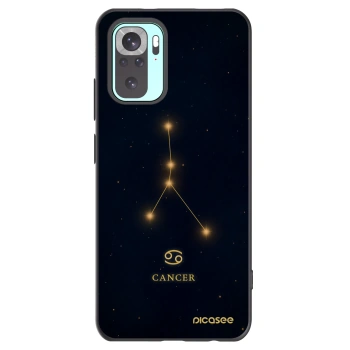 Picasee silikónový čierny obal pre Xiaomi Redmi Note 10 Pro - CANCER