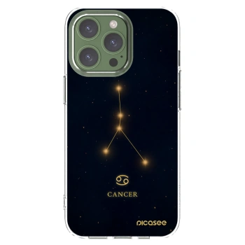 Picasee silikónový prehľadný obal pre Apple iPhone 13 Pro - CANCER