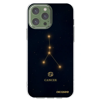 Picasee silikónový prehľadný obal pre Apple iPhone 13 Pro Max - CANCER