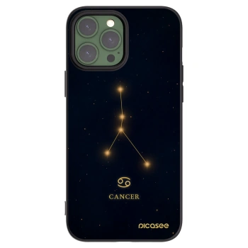 Picasee silikónový čierny obal pre Apple iPhone 13 Pro Max - CANCER