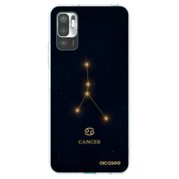 Picasee silikónový prehľadný obal pre Xiaomi Redmi Note 10 5G - CANCER