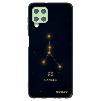 Picasee silikónový čierny obal pre Samsung Galaxy A22 A225F 4G - CANCER