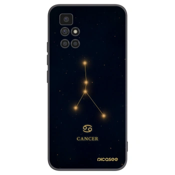 Picasee silikónový čierny obal pre Xiaomi Redmi 10 - CANCER