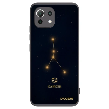 Picasee silikónový čierny obal pre Xiaomi 11 Lite 5G NE - CANCER