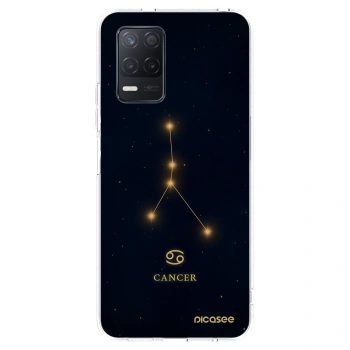 Picasee silikónový prehľadný obal pre Realme 8 5G - CANCER