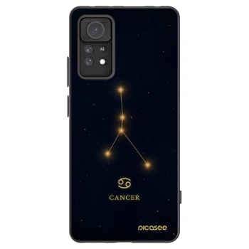 Picasee silikónový čierny obal pre Xiaomi Redmi Note 11 Pro 5G - CANCER