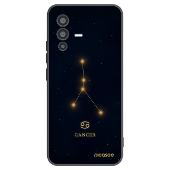 Picasee silikónový čierny obal pre Vivo V23 5G - CANCER