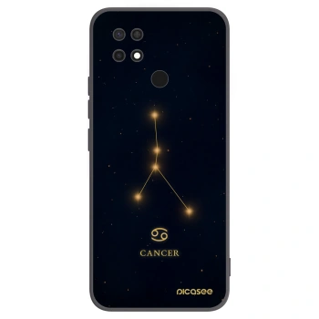Picasee silikónový čierny obal pre Xiaomi Redmi 10C - CANCER