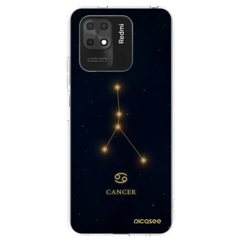 Picasee silikónový prehľadný obal pre Xiaomi Redmi 10C - CANCER