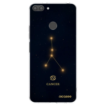 Picasee silikónový prehľadný obal pre Huawei P Smart - CANCER