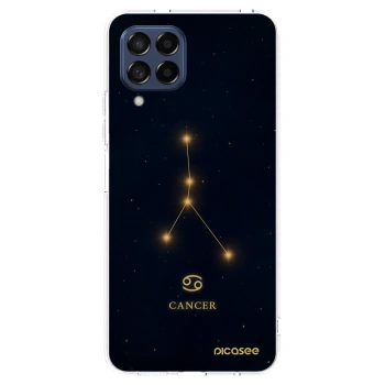 Picasee silikónový prehľadný obal pre Samsung Galaxy M53 5G - CANCER