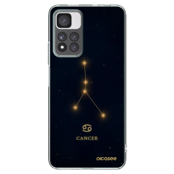 Picasee silikónový prehľadný obal pre Xiaomi Redmi Note 11 Pro+ 5G - CANCER