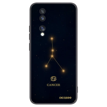Picasee silikónový čierny obal pre Honor 70 - CANCER