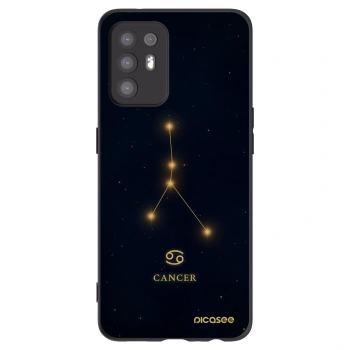 Picasee silikónový čierny obal pre OPPO A94 5G - CANCER