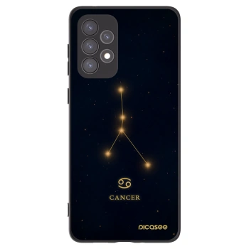 Picasee silikónový čierny obal pre Samsung Galaxy A73 5G - CANCER