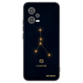 Picasee silikónový čierny obal pre Xiaomi Poco X5 - CANCER