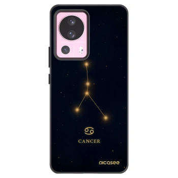 Picasee silikónový čierny obal pre Xiaomi 13 Lite - CANCER
