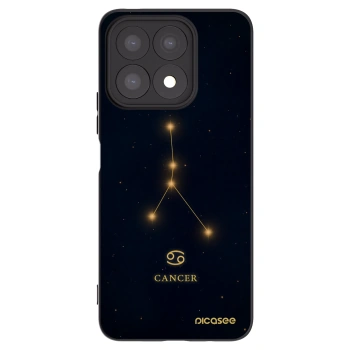 Picasee silikónový čierny obal pre Honor X8a - CANCER