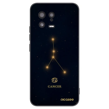 Picasee silikónový čierny obal pre Xiaomi 13 - CANCER