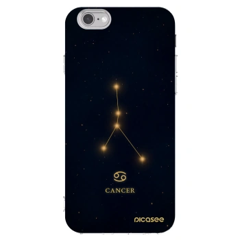 Picasee silikónový prehľadný obal pre Apple iPhone 6/6S - CANCER