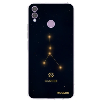 Picasee silikónový prehľadný obal pre Honor 8X - CANCER