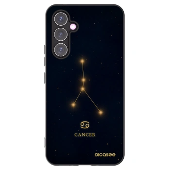Picasee silikónový čierny obal pre Samsung Galaxy A54 5G A546B - CANCER