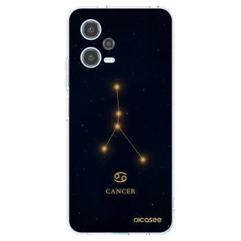 Picasee silikónový prehľadný obal pre Xiaomi Redmi Note 12 5G - CANCER