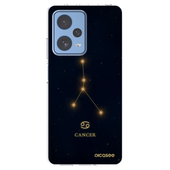 Picasee silikónový prehľadný obal pre Xiaomi Redmi Note 12 Pro 5G - CANCER