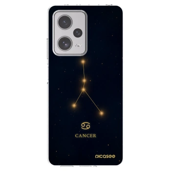 Picasee silikónový prehľadný obal pre Xiaomi Redmi Note 12 Pro+ 5G - CANCER