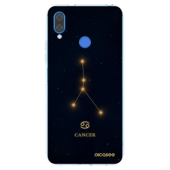 Picasee silikónový prehľadný obal pre Huawei Nova 3 - CANCER